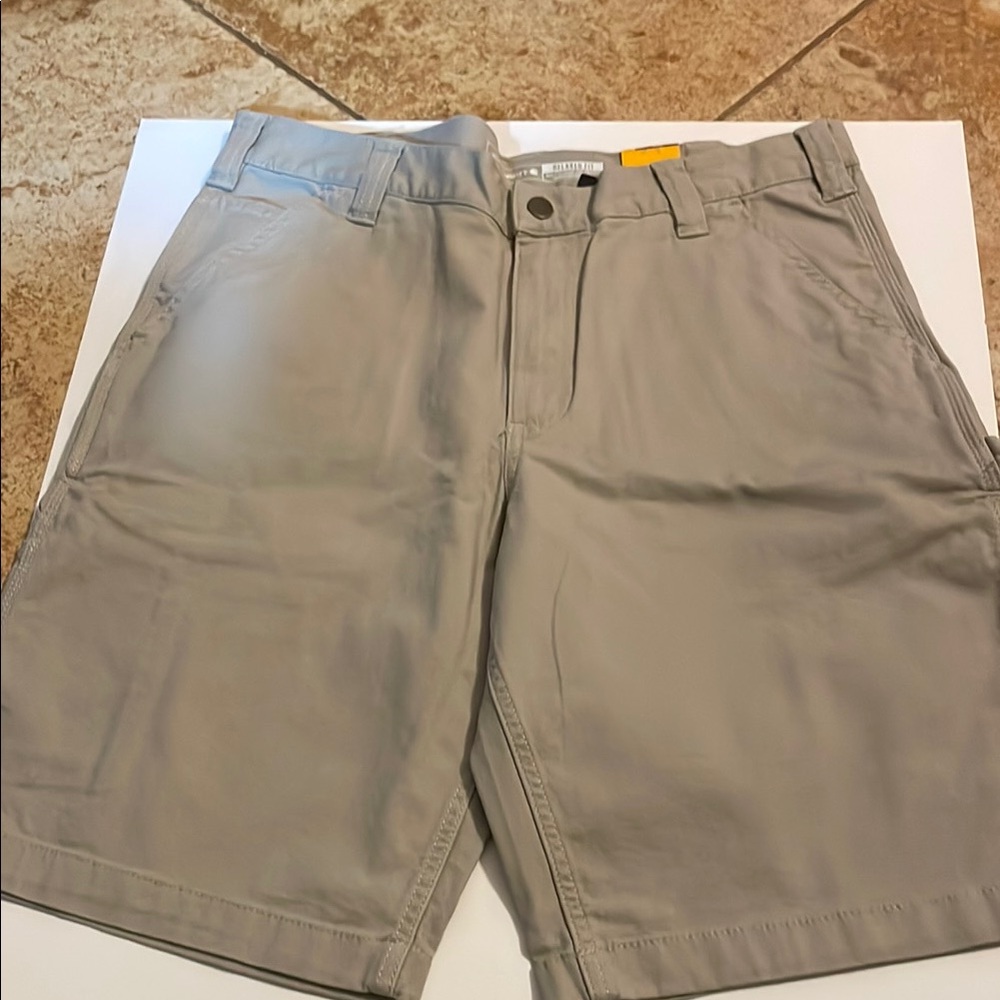 Men's Carhartt Rugged Flex relaxed fit utility work Shorts size 34x11 (25-5)